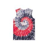 Red White and Blue Tie Dye