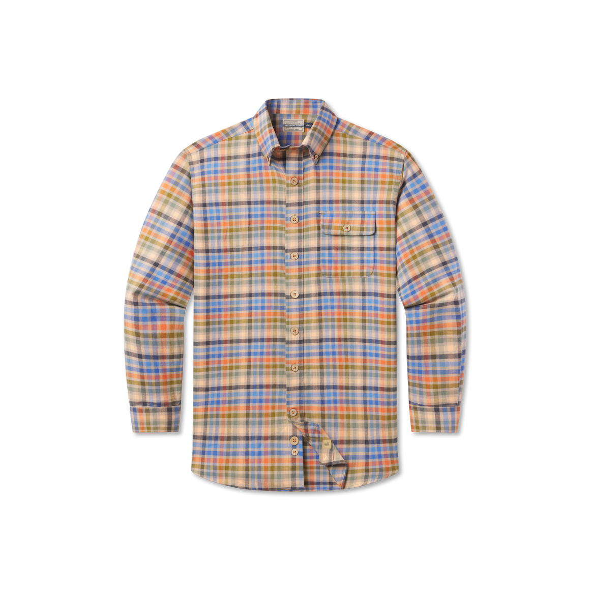 Burnt  Taupe  and  Navy | Front
