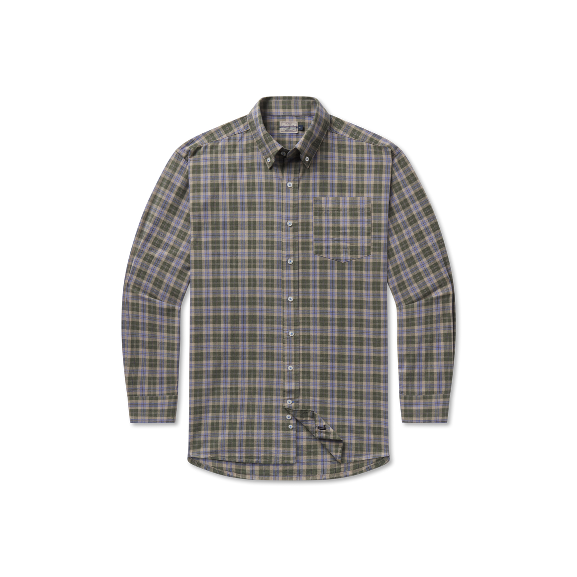 Dark Olive & Blue | Front