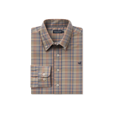 Burnt   Taupe Grid