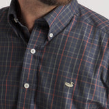 Navy & Dark Olive | On Model | Details