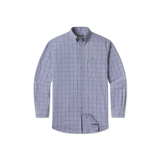 Lilac and Blue Washed Gingham | Front