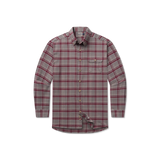 Maroon & Dark Gray Flannel | Front