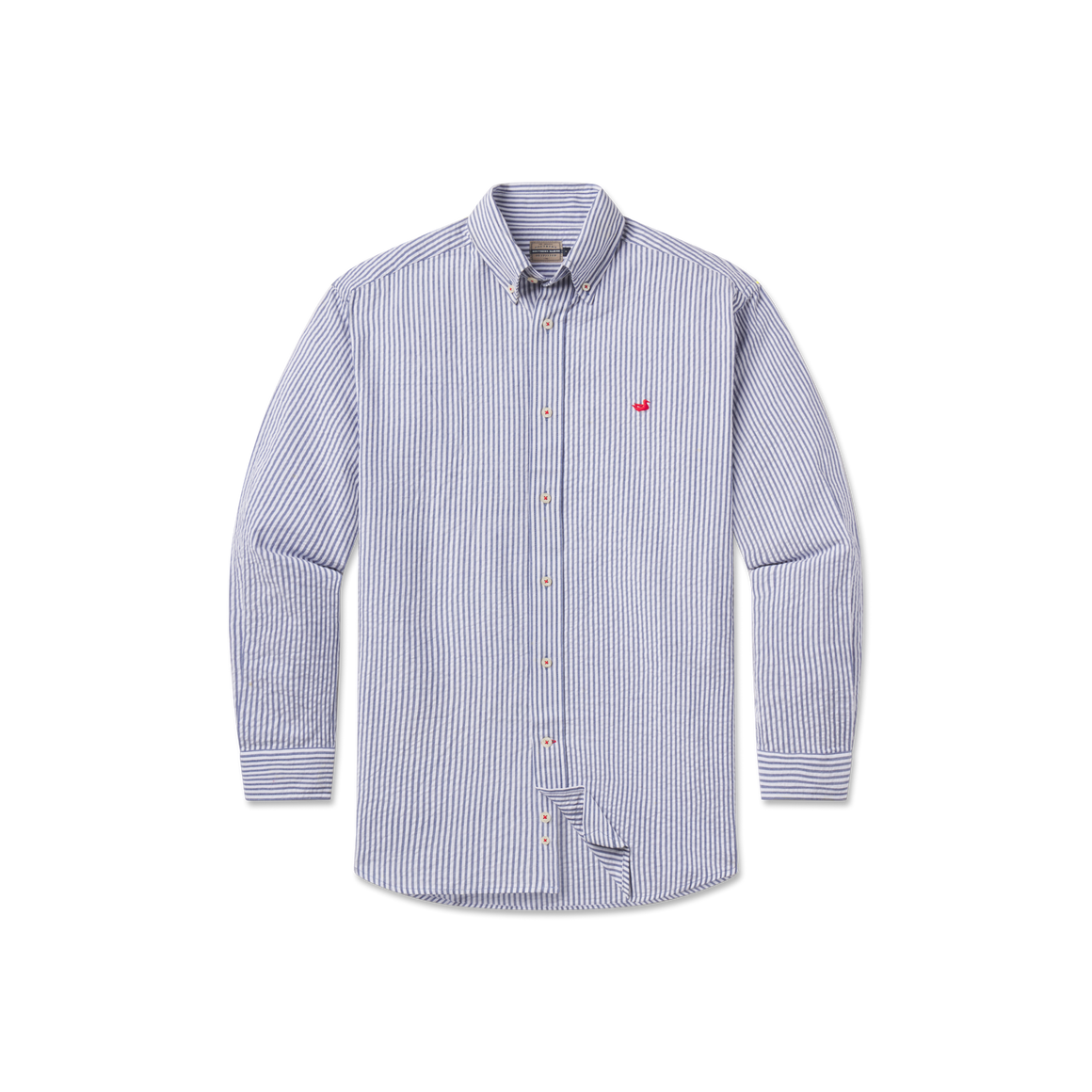 Navy Seersucker | Front