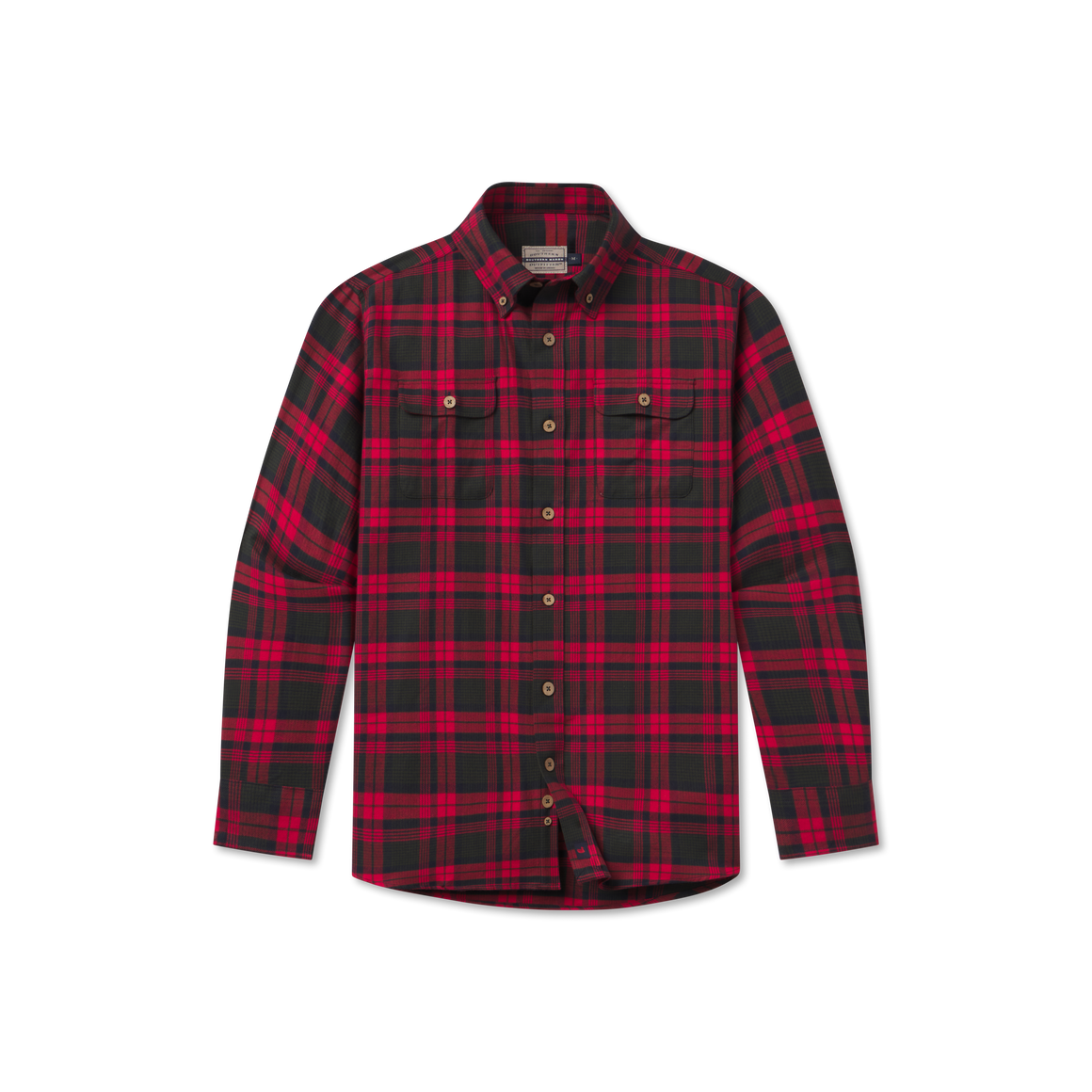 Navy & Red  Plaid | Front