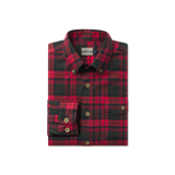 Navy & Red  Plaid