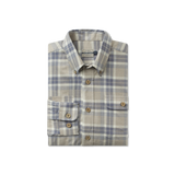 Oatmeal & Blue Plaid 