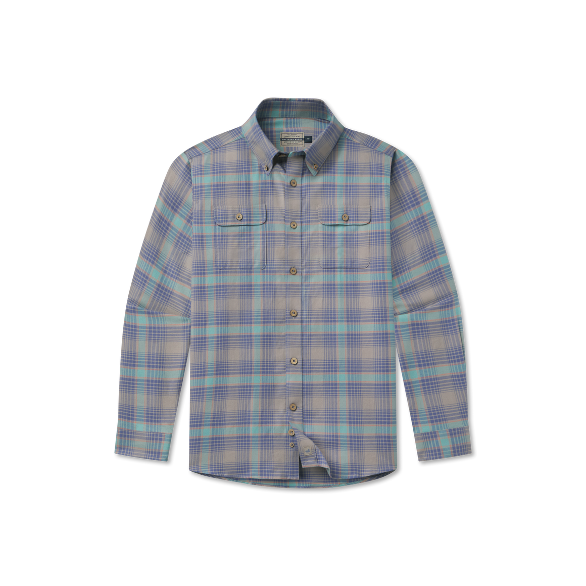 Light Gray & Slate Plaid | Front