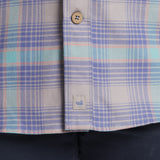 Light Gray & Slate Plaid | On Model Details