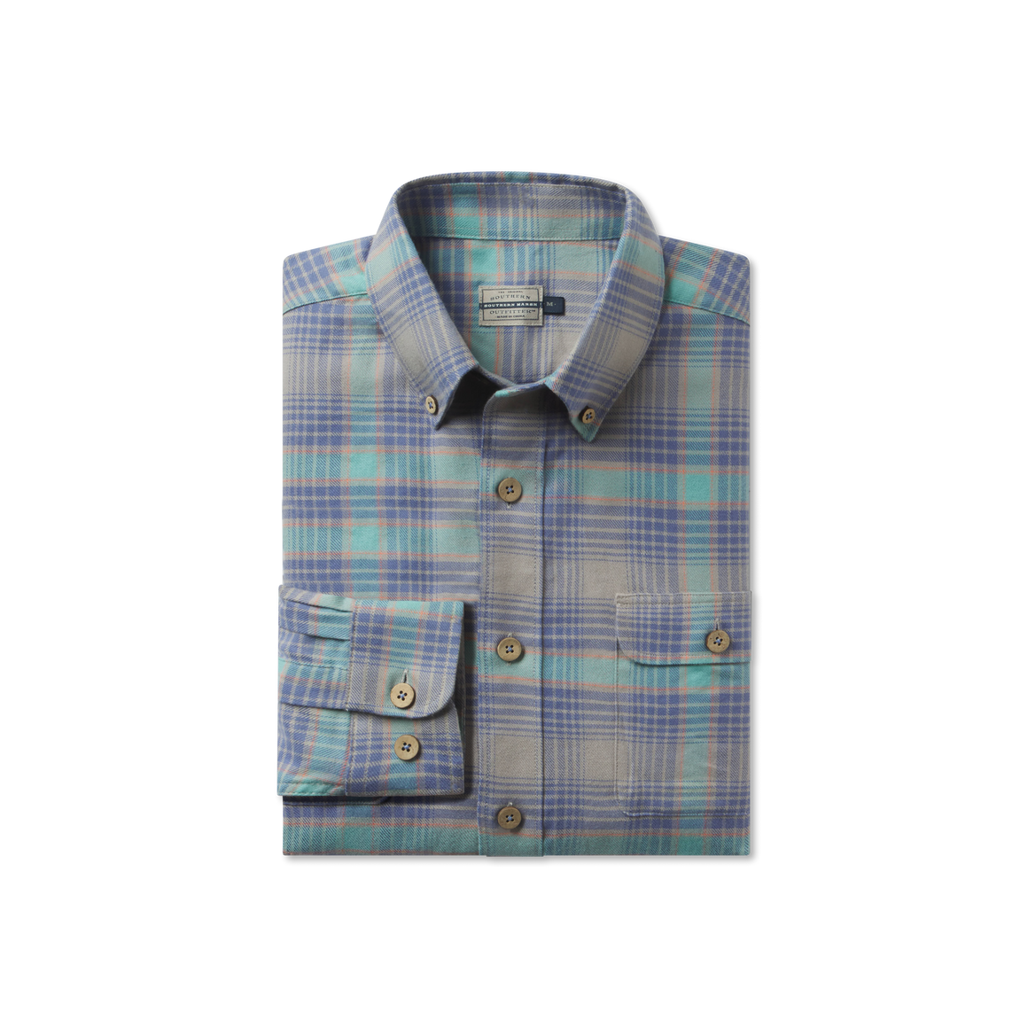 Light Gray & Slate Plaid 