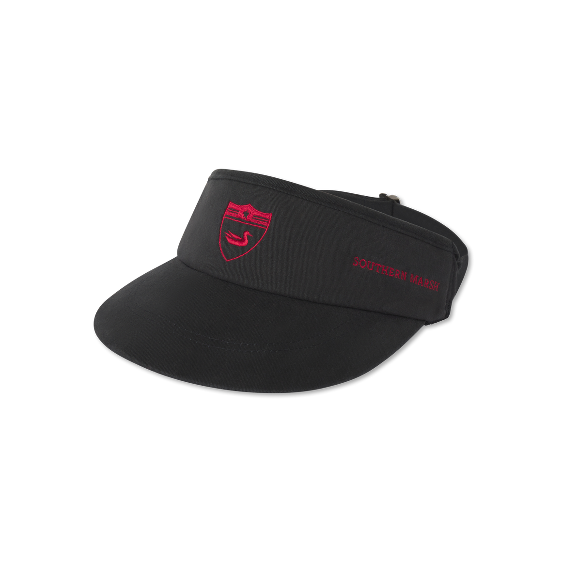 Black Visor with Red Duck