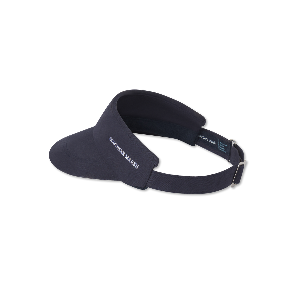 Navy Visor with White Duck | Back