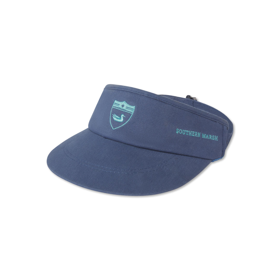 Washed Slate Visor with Sage Green Duck