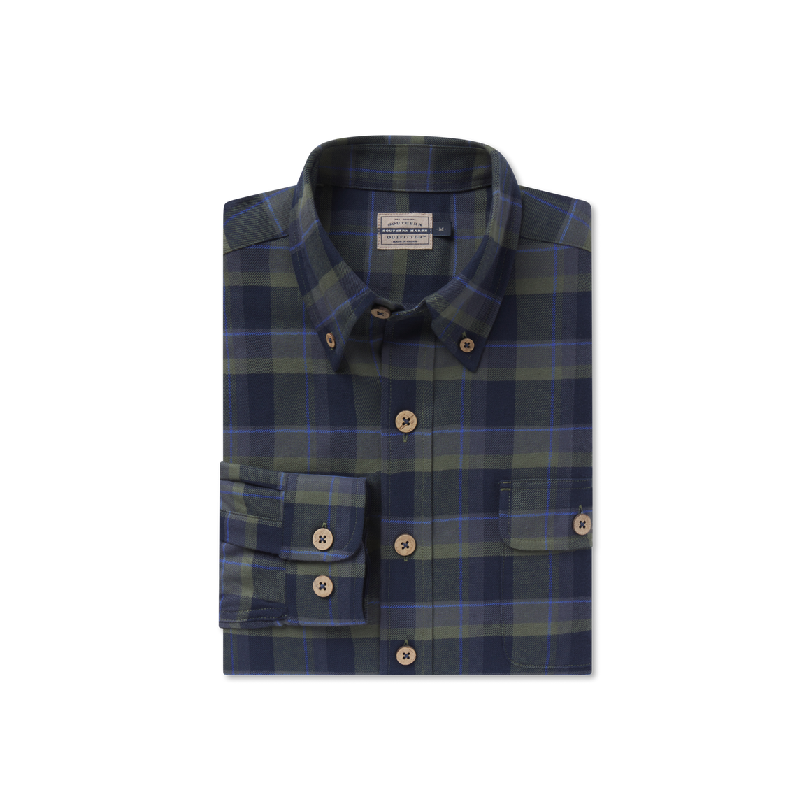 Navy & Dark Green