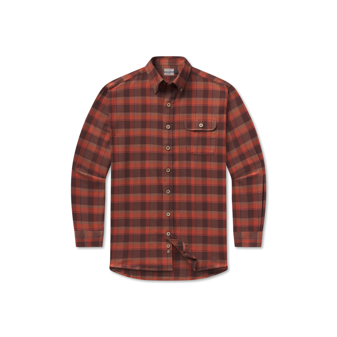 Stone Brown & Burnt Orange | Front