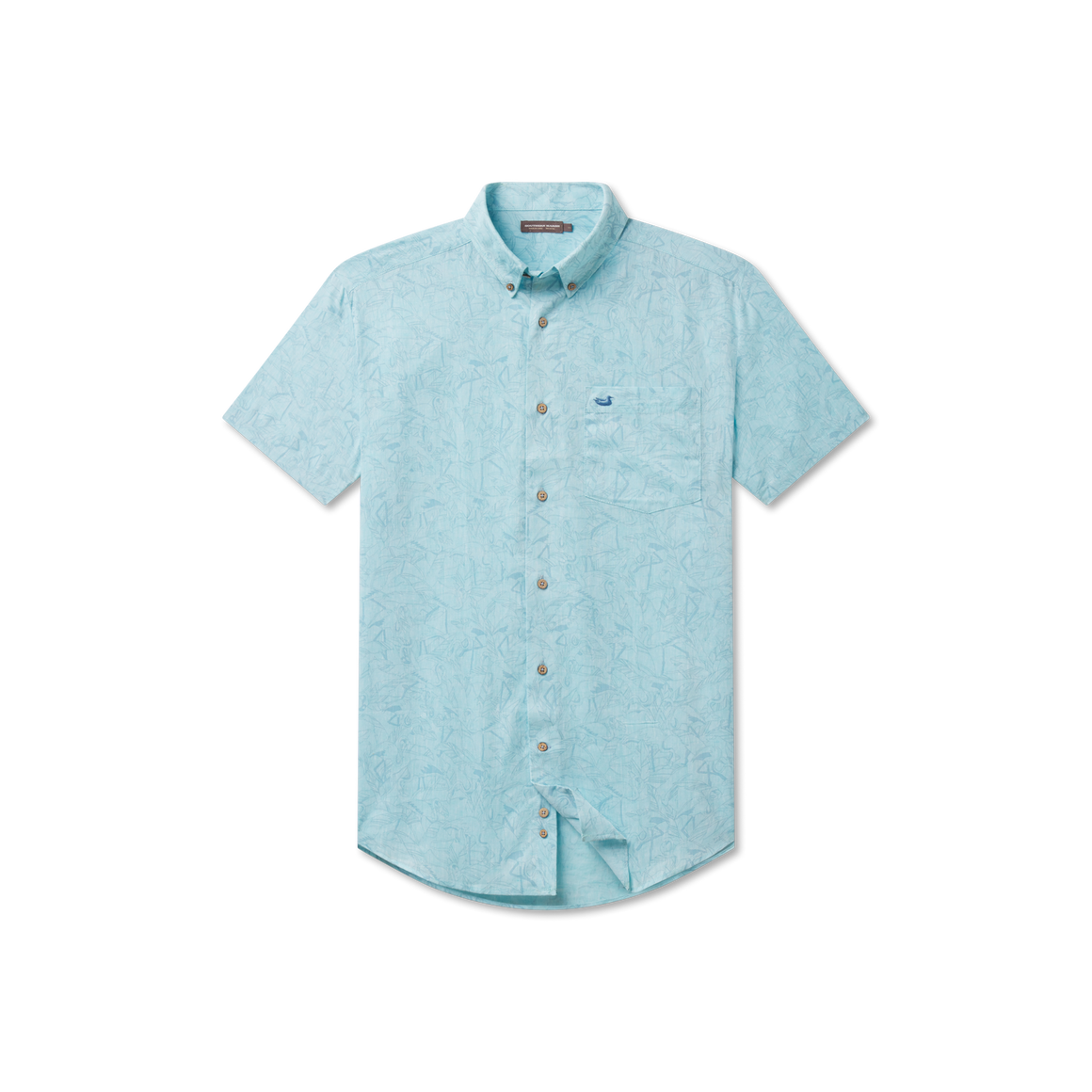 Bimini Green Flamingos | FRONT