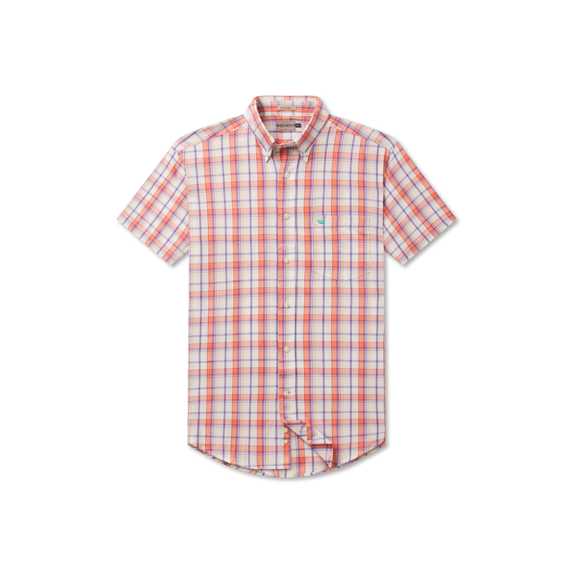 Purple and Bisque Plaid | FRONT