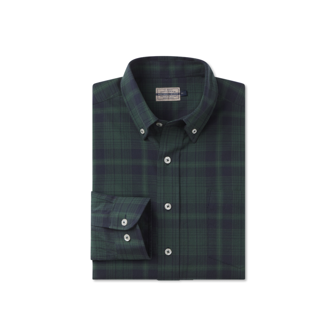 Navy  and  Dark    Green | Folded
