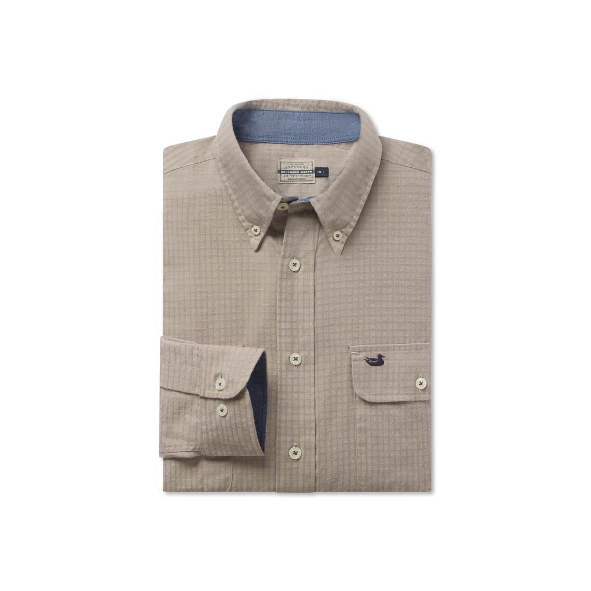 Burnt Taupe Grid