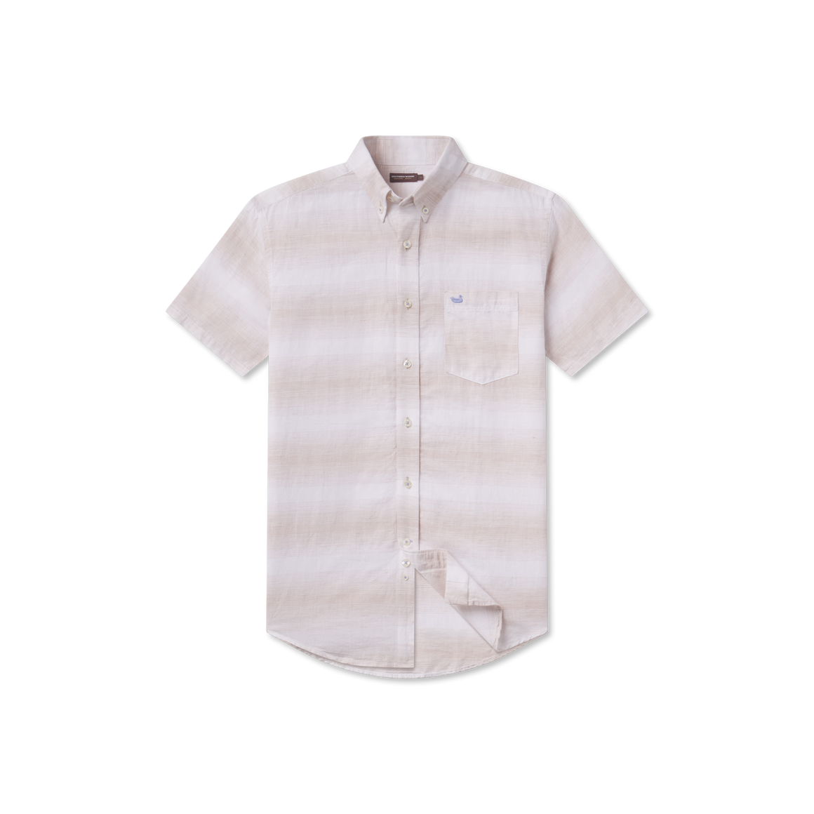 Burnt Taupe and White Linen | Front