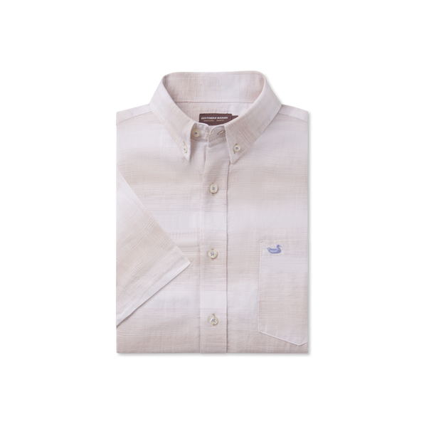 Burnt Taupe and White Linen