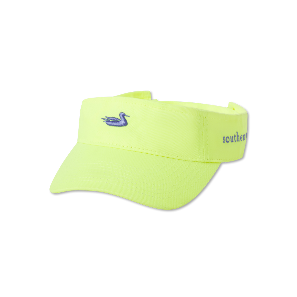 Electric Lime with Lilac Duck