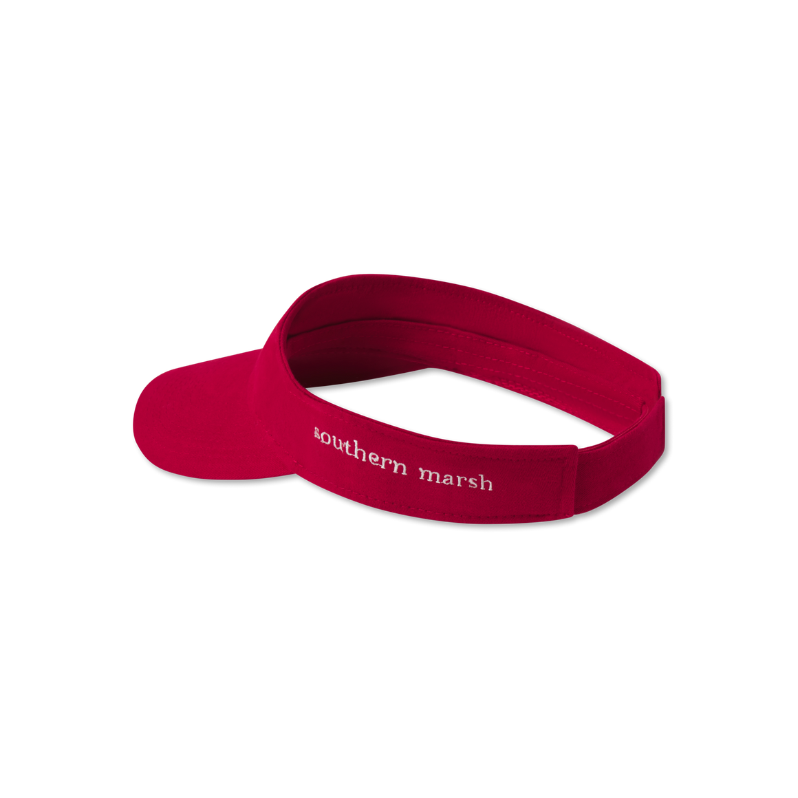 Crimson Visor with White Duck | Side