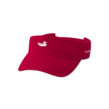 Crimson Visor with White Duck
