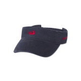 Navy Visor with Red Duck