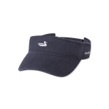 Navy Visor with White Duck