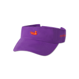 Royal Purple Visor with Orange Duck