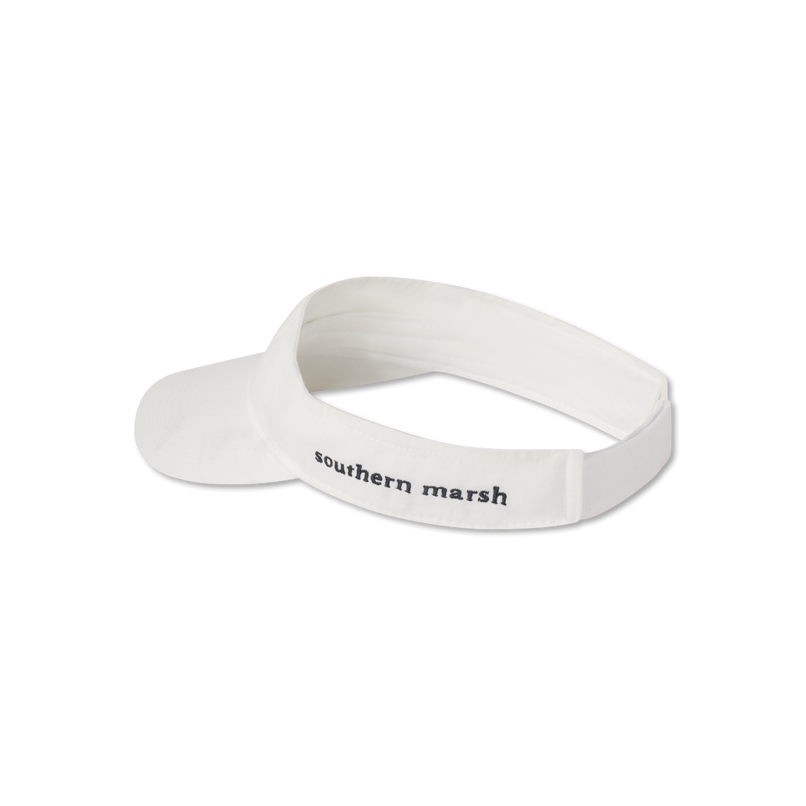 White Visor with Navy Duck | Signature Visor | Back