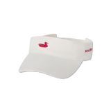 White Visor with Red Duck