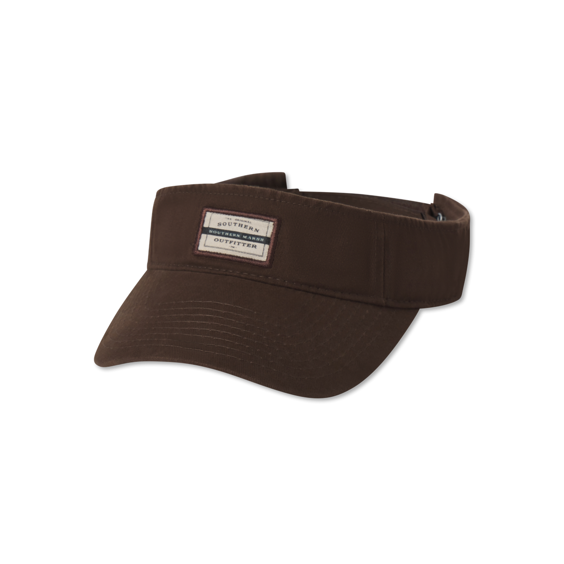 Brown Visor with Tag