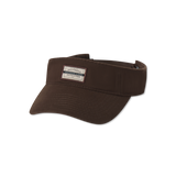 Brown Visor with Tag