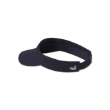 Navy Visor with Tag | Side