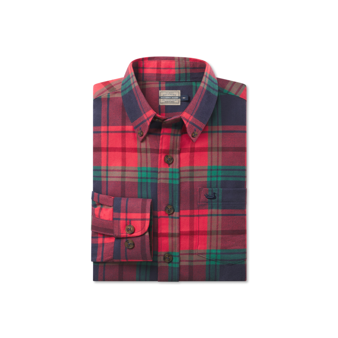 Navy and Red