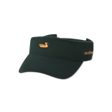 Washed Dark Green Visor with Yellow Duck