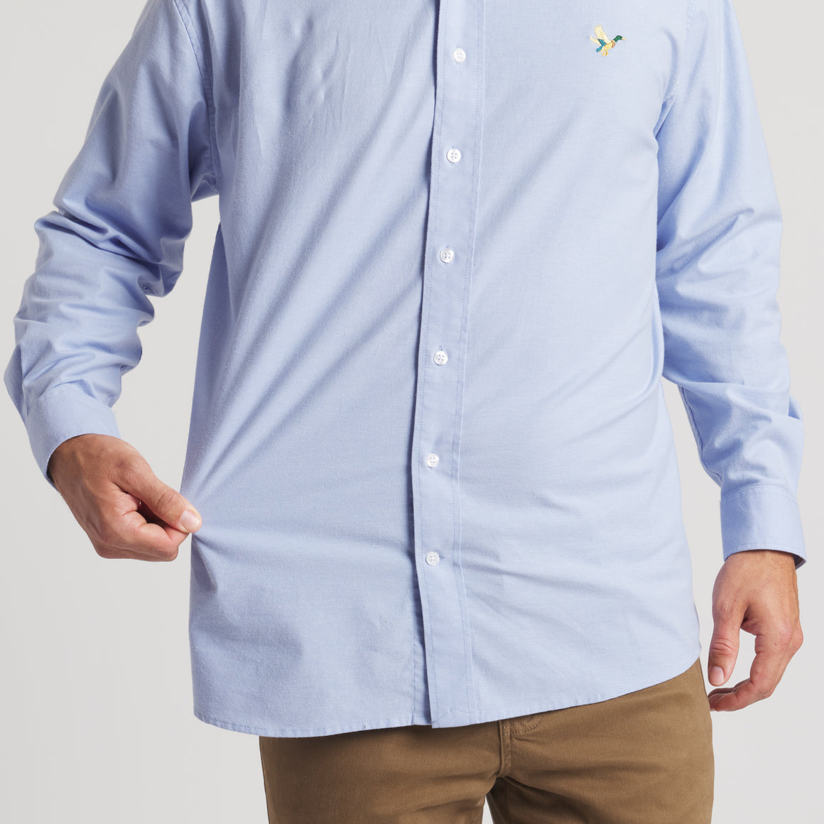 Light Blue | ON MODEL FABRIC
