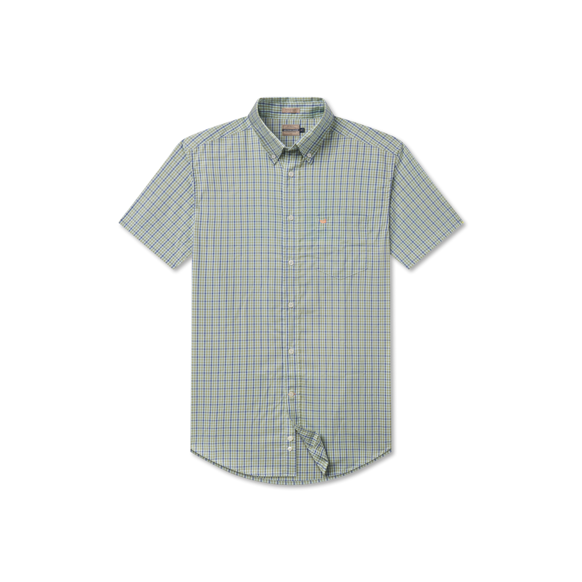 Blue and Green Plaid | FRONT