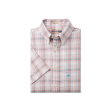 Gray and Orange Plaid