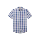 Navy and Orange Plaid | Front