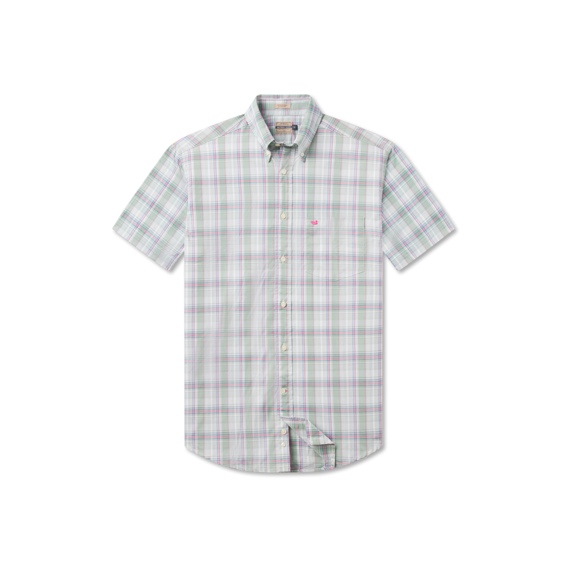 Sage and Pink Plaid | Front