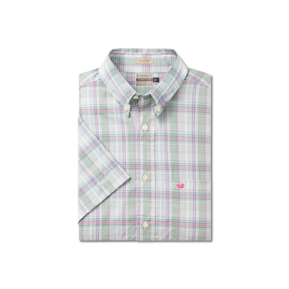 Sage and Pink Plaid