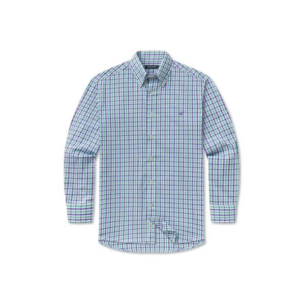 Purple and Green Gingham | Front