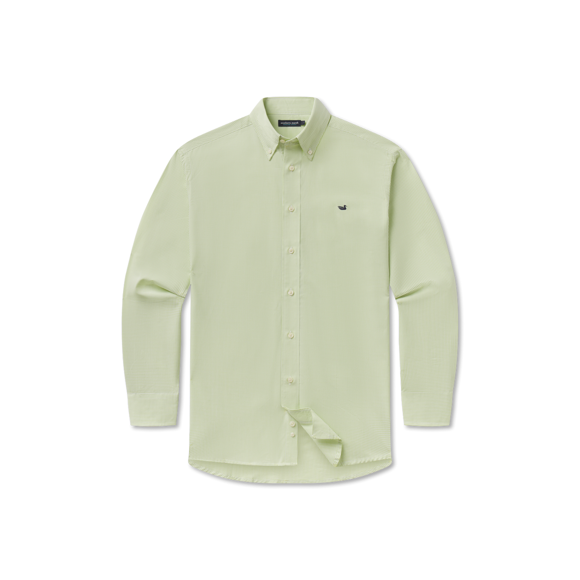 Lime with Navy Duck | Front
