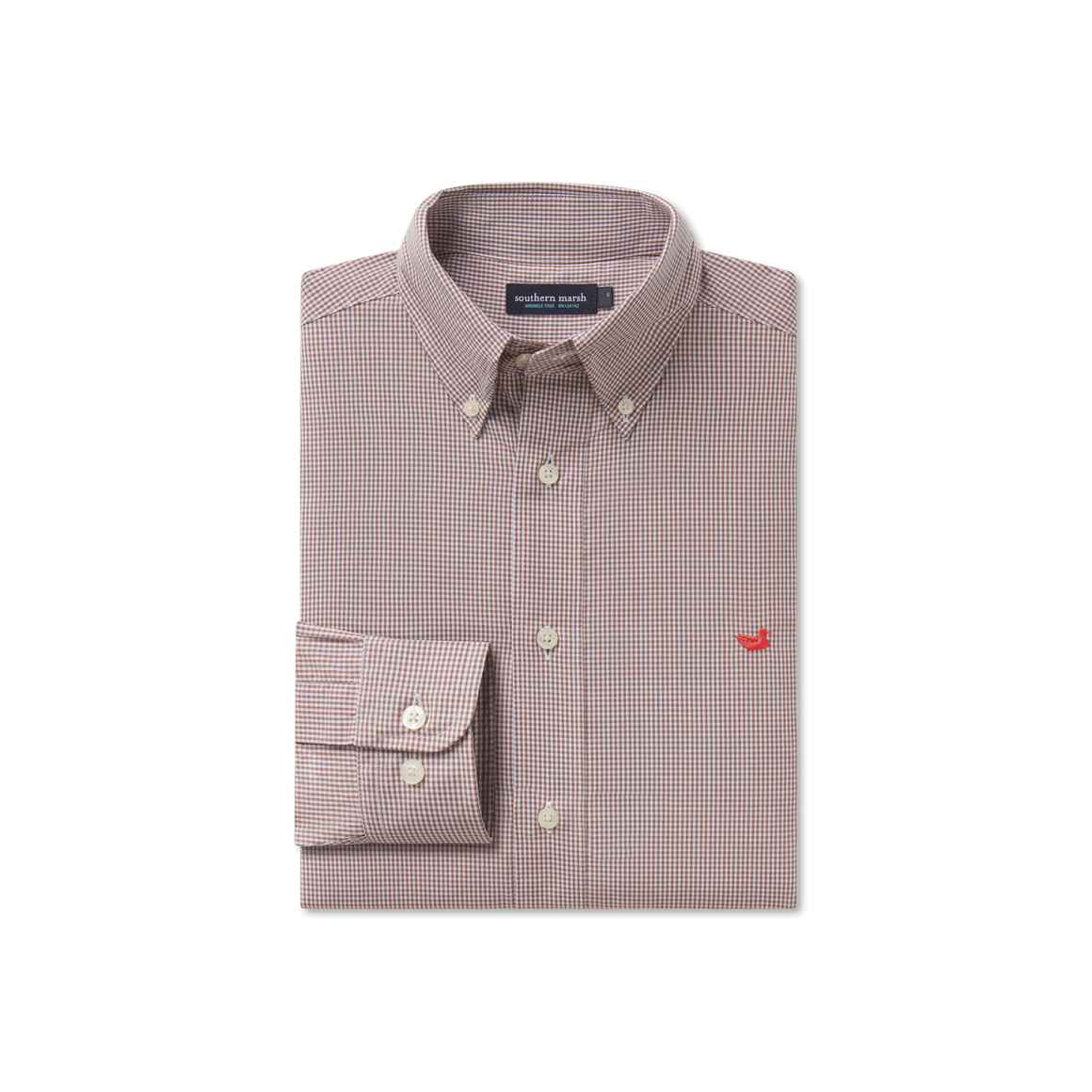Stone Brown with Peach Duck | Fold
