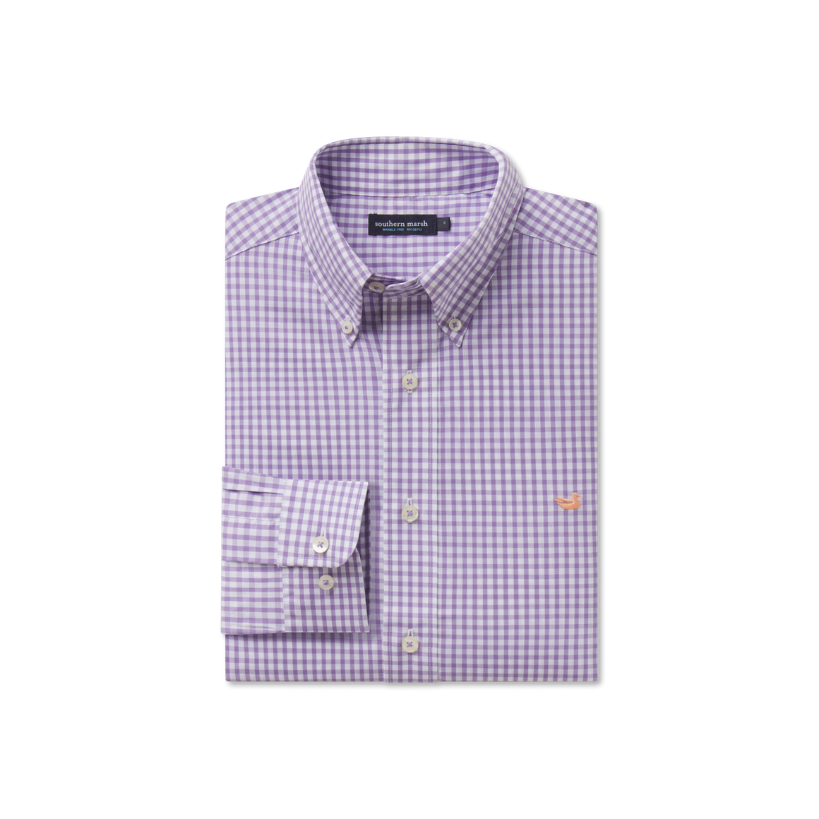 Wharf Purple with Peach Duck