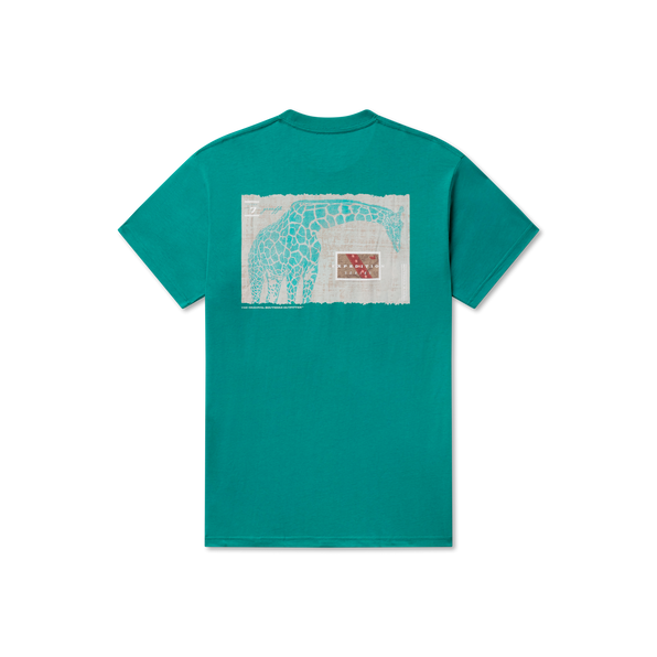 Teal | Expedition Series Tee | Giraffe 