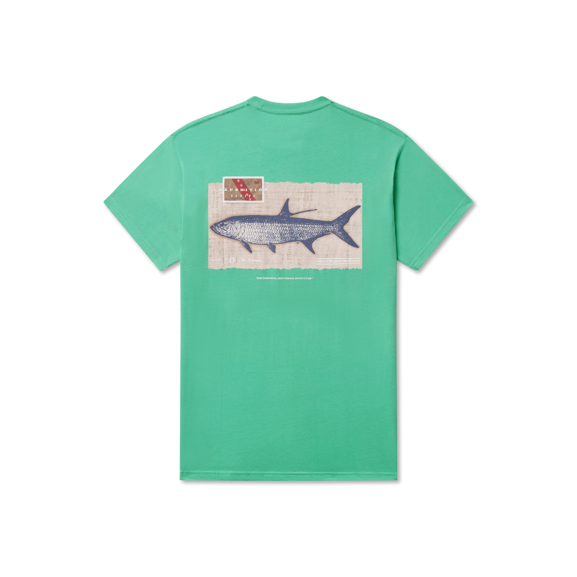 Bimini Green | Expedition Series Tee | Tarpon